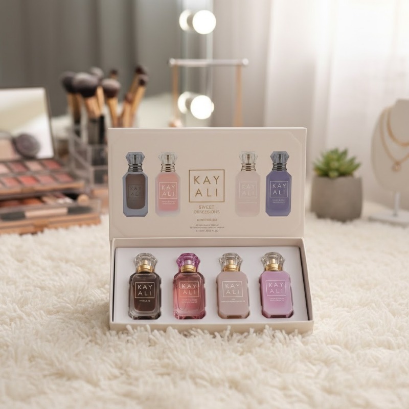 Perfume Travel Set - مجموعة عطور KAYALI للجنسين 4×10 مل،