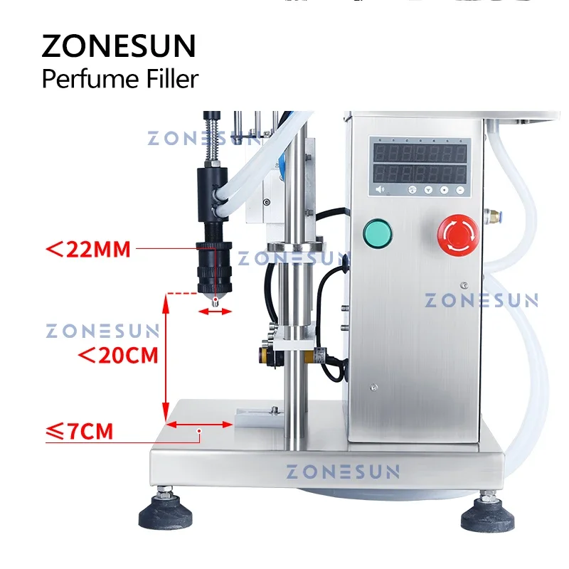 Perfume Fragrance Liquid - ZONESUN ZS-YTZL500S ماكينة تعبئة العطور الهوائية