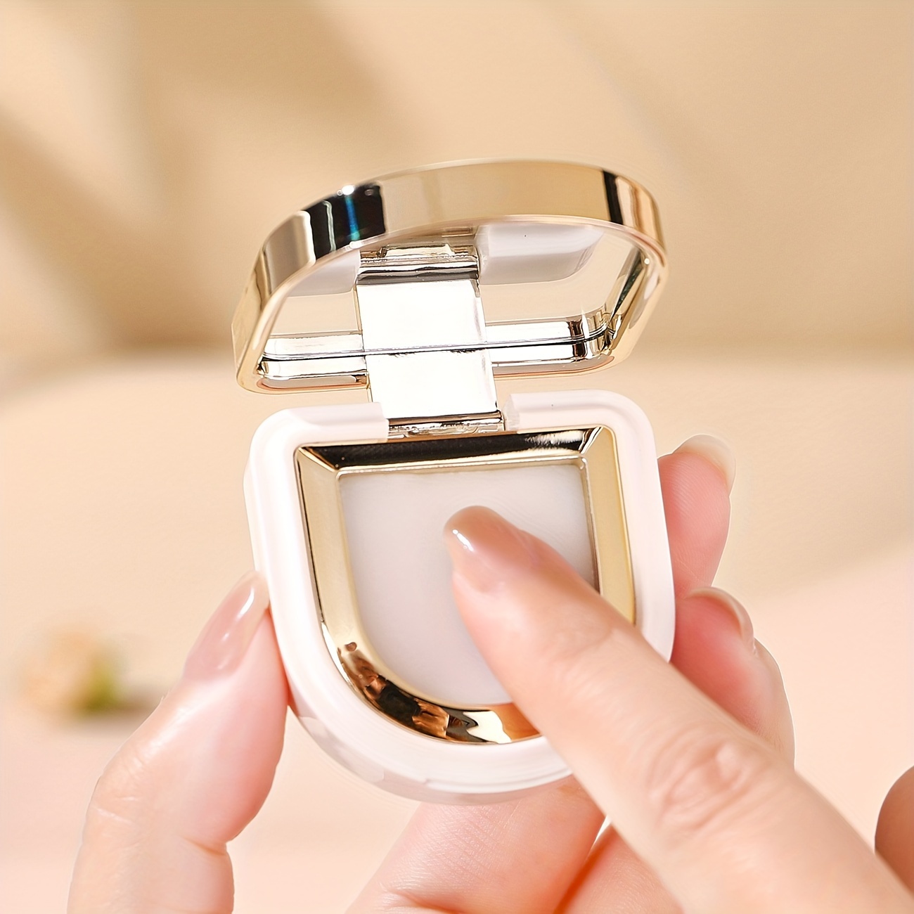 Perfume Light Fragrance - عطر صلب بمرآة، عطر يدوم طويلاً،