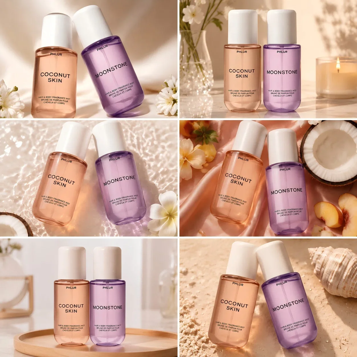 Perfume Fragrance Mist - مجموعة عطور الجسم والشعر من PHLUR