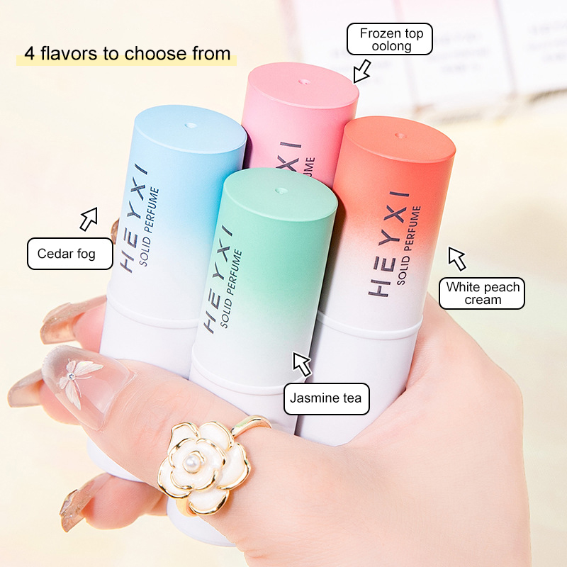 Perfume Travel Set - مجموعة من 4 عطور صلبة بروائح