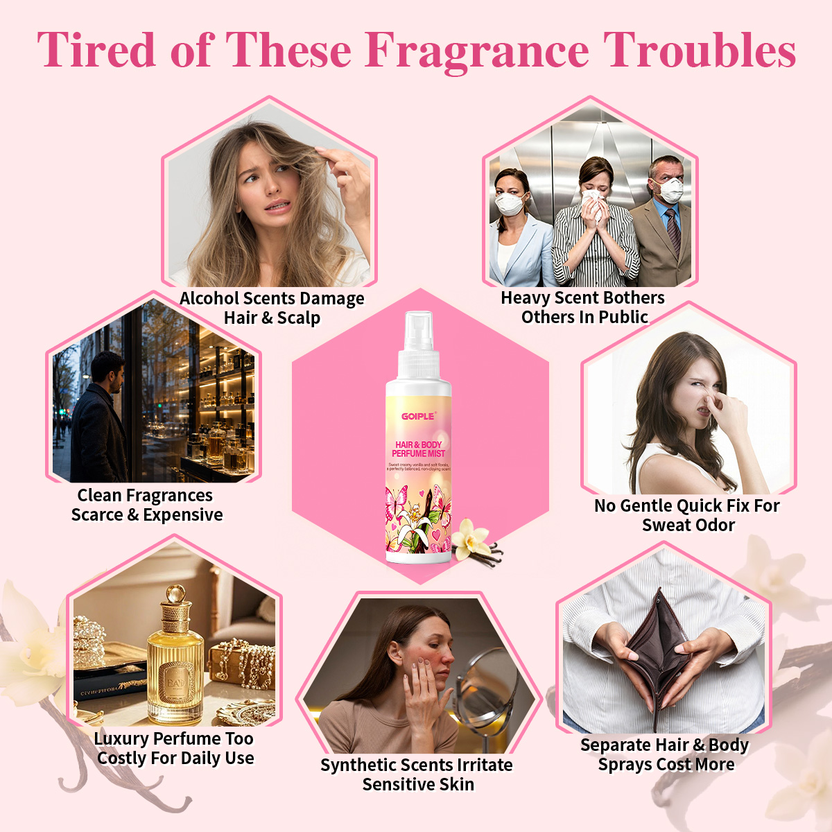 رذاذ عطري للشعر والجسم، عطر خف - مراجعة Perfume Light Fragrance وسعره