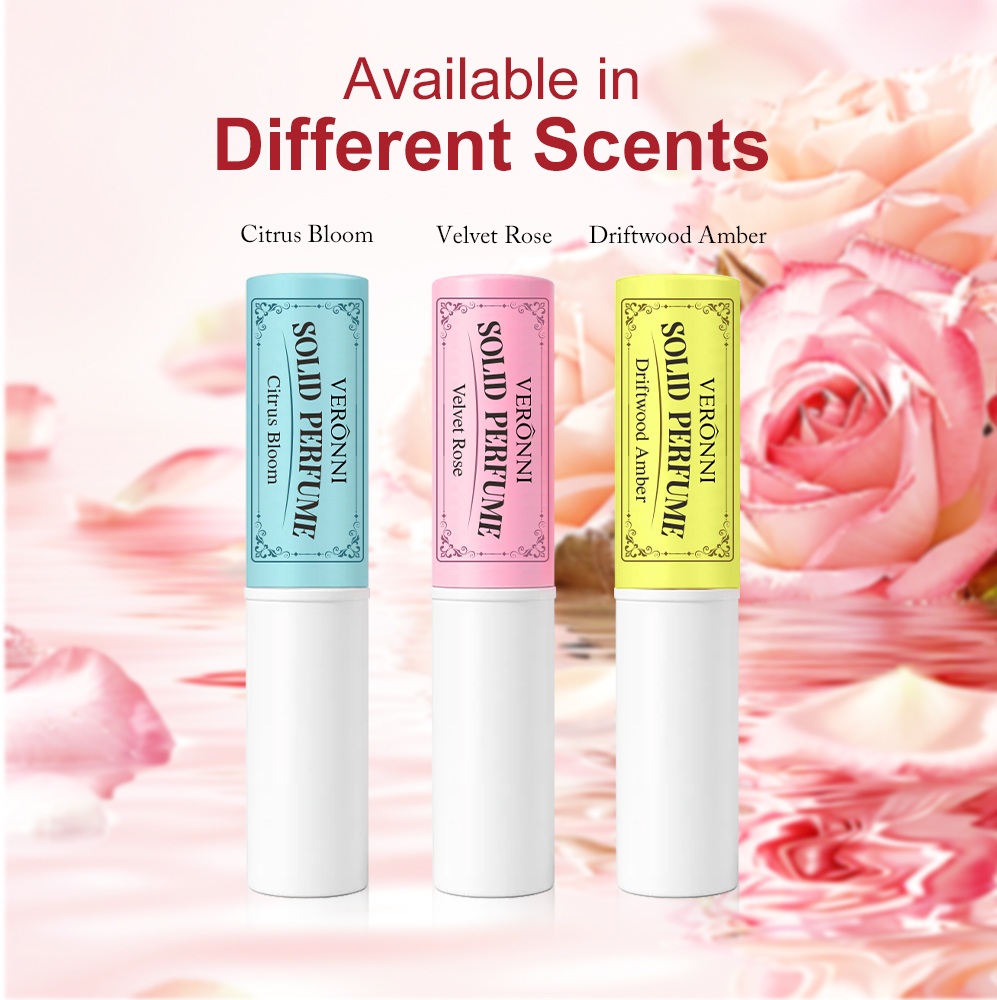 عطر صلب محمول طويل الأمد للنسا - مراجعة Perfume Fragrance Rose وسعره