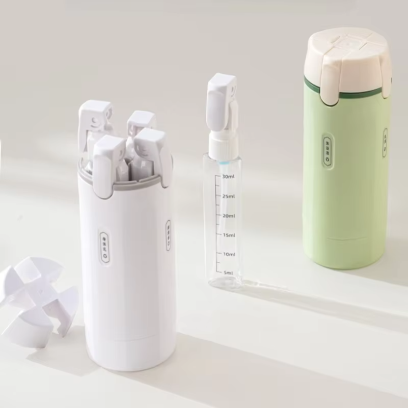 مجموعة زجاجات سفر محمولة 4 في  - مراجعة Perfume Travel Set وسعره