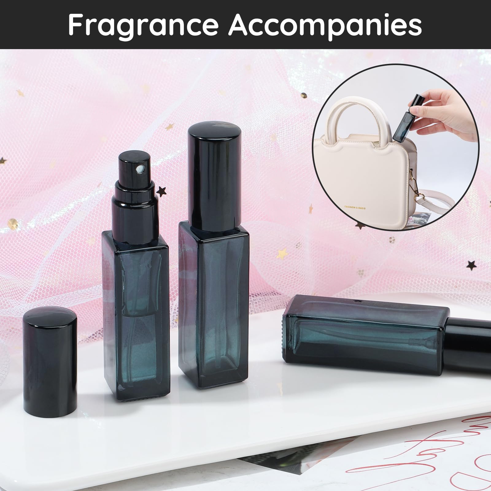 10 قطع من رذاذ زجاجة عطر فارغة - مراجعة Perfume Fragrance Mist وسعره