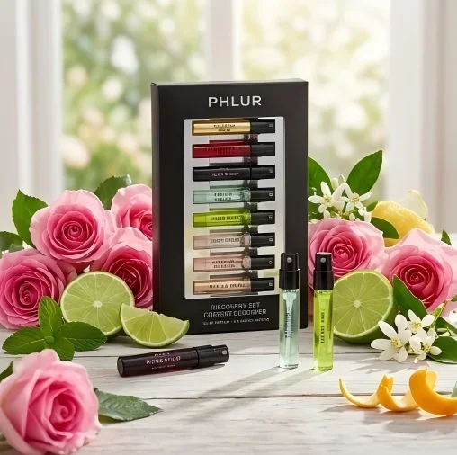 مجموعة عطور PHLUR Discovery Se - مراجعة Perfume Fragrance Discovery Set وسعره