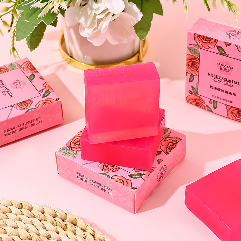 صابون الزيوت العطرية بالورد، ص - مراجعة Perfume Fragrance Rose وسعره