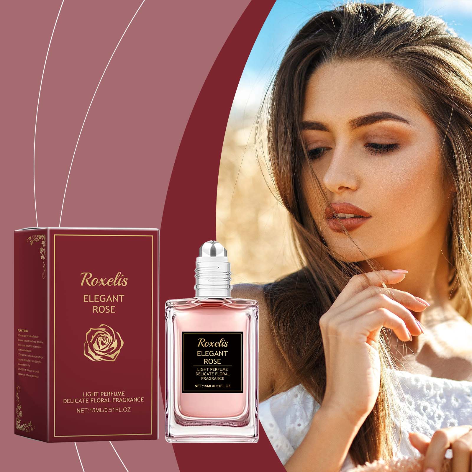 زيت عطر الورد بحجم 15 مل للنسا - مراجعة Perfume Light Fragrance وسعره