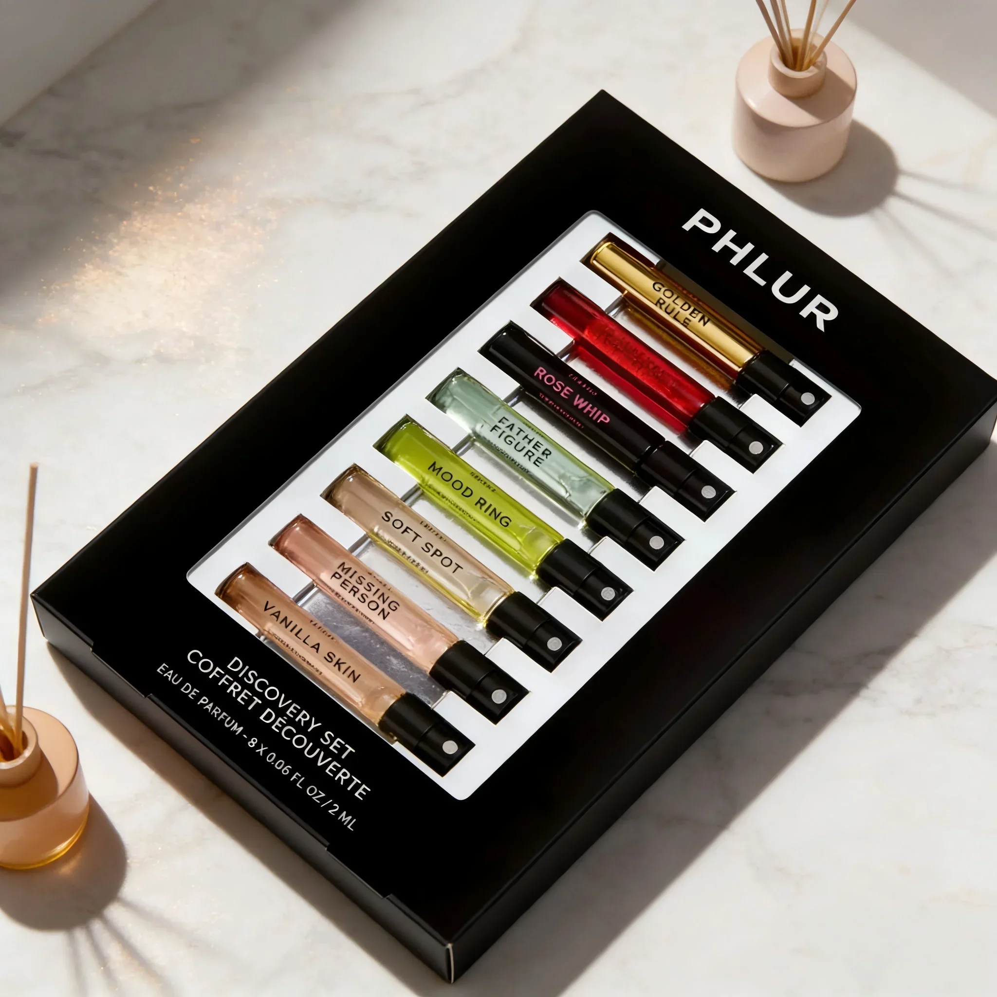 مجموعة هدايا عطرية من PHLUR لل - مراجعة Perfume Fragrance Discovery Set وسعره