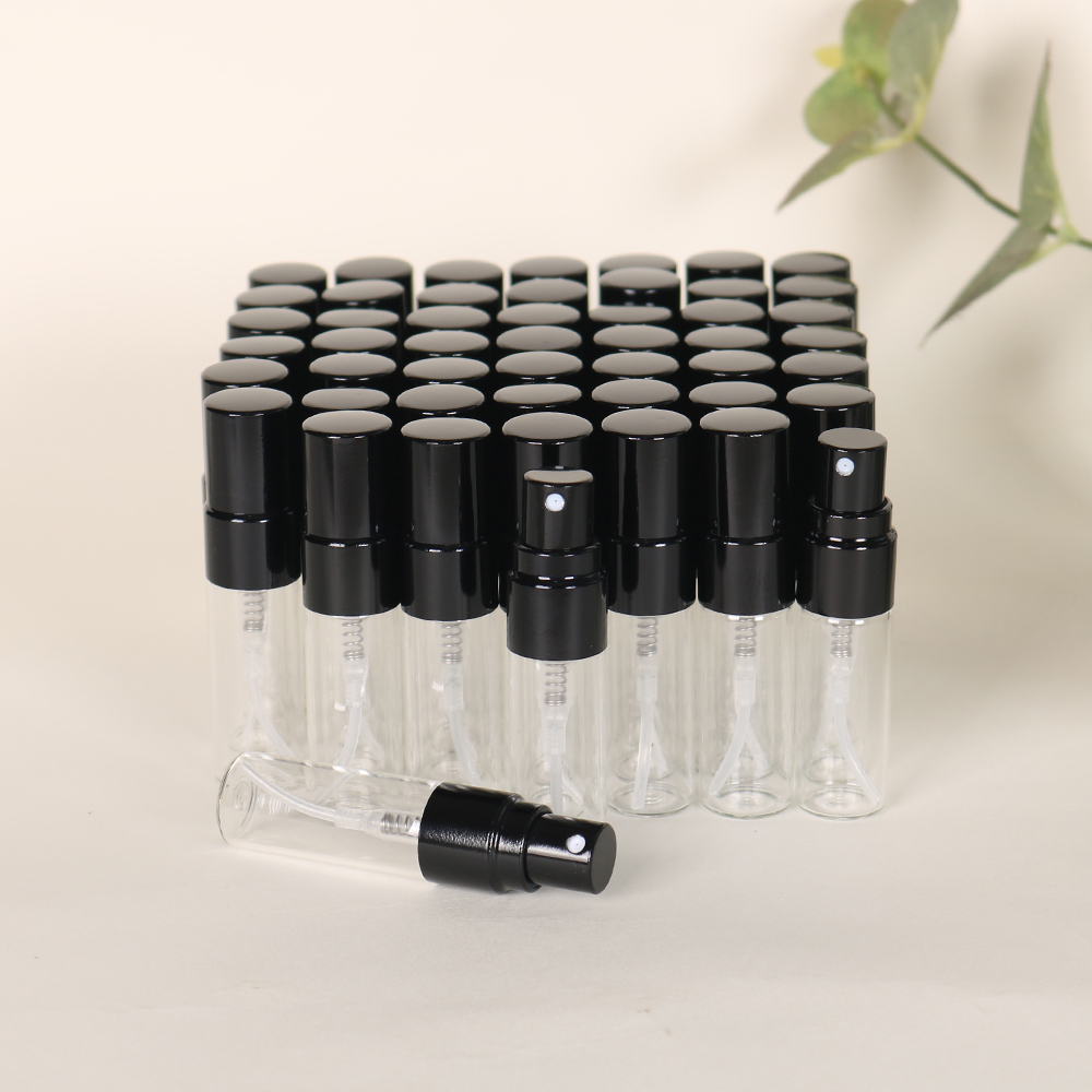 50 قطعة زجاجة عطر زجاجية شفافة - مراجعة Perfume Fragrance Gallon وسعره