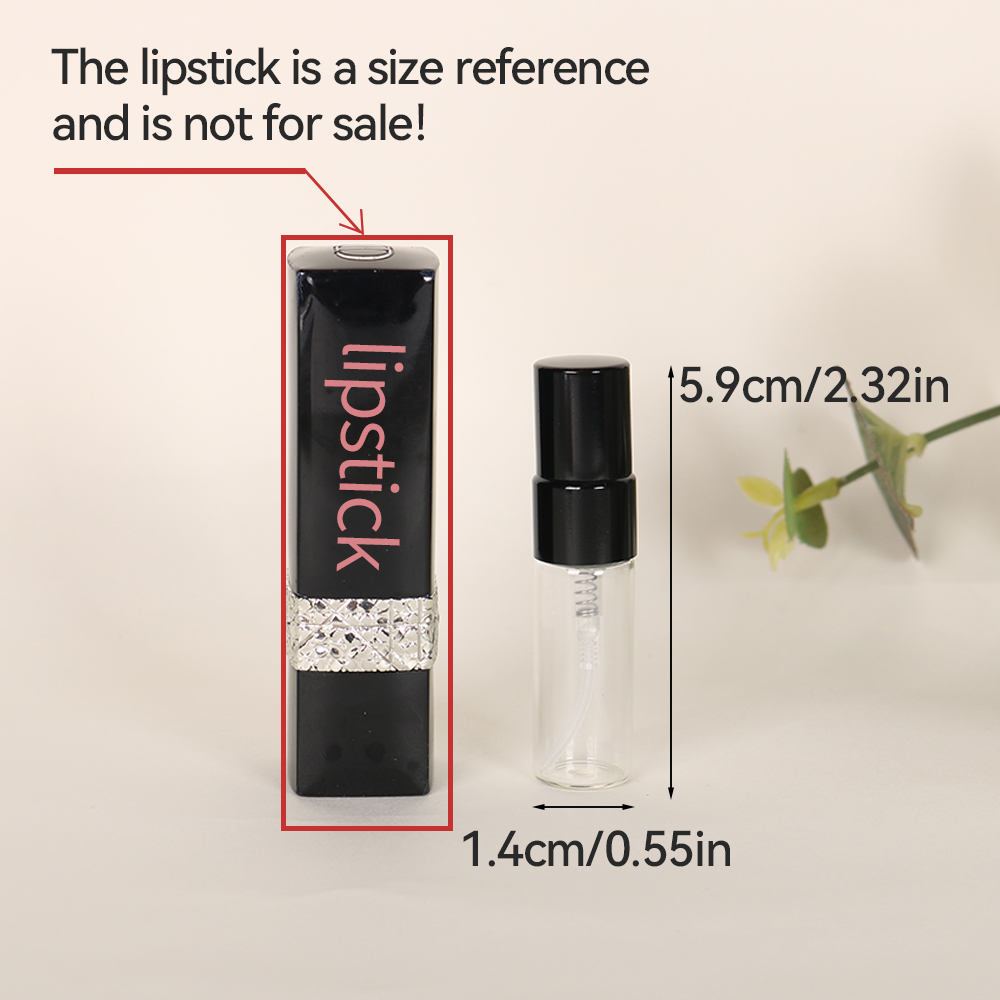 50 قطعة زجاجة عطر زجاجية شفافة - مراجعة Perfume Fragrance Gallon وسعره