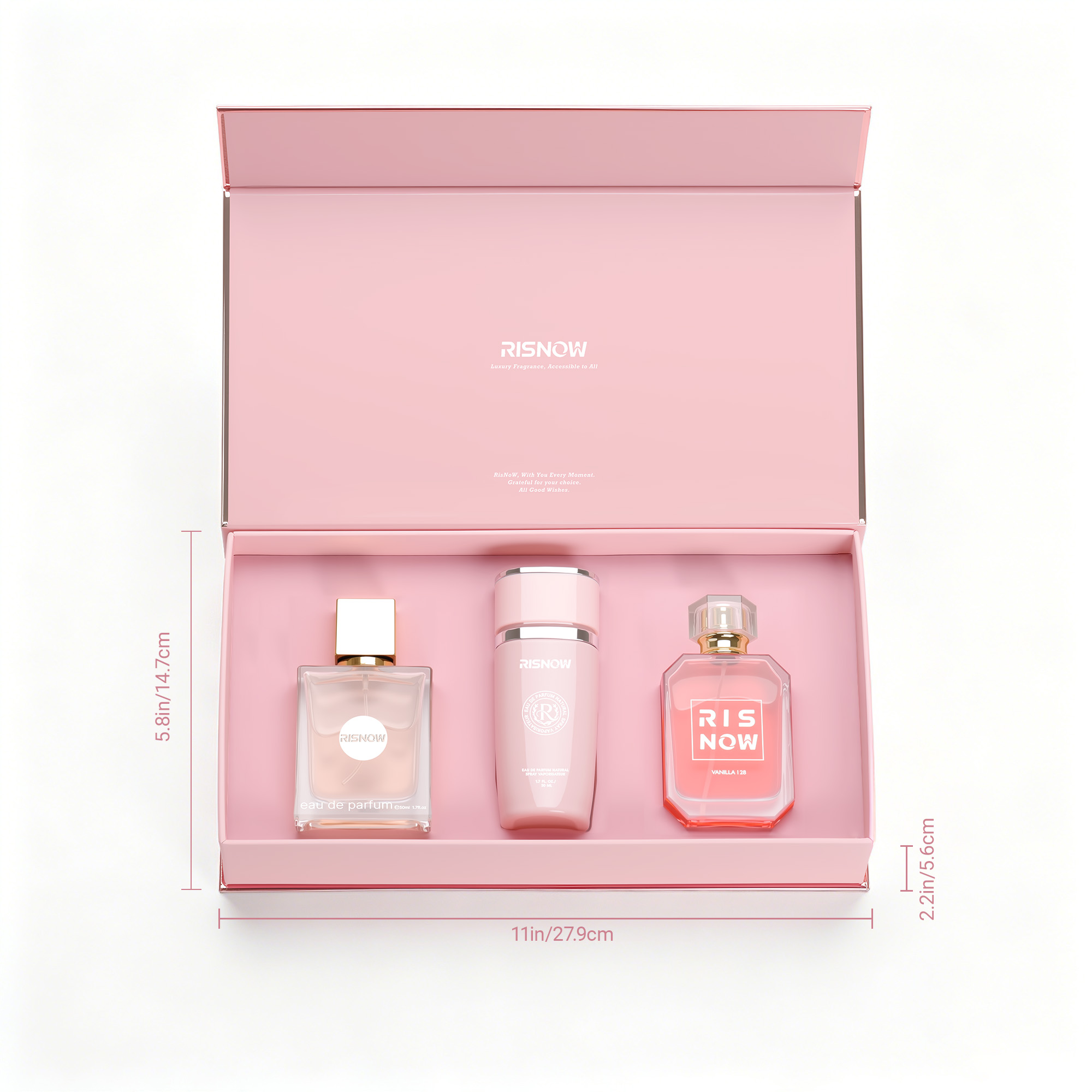 مجموعة من 3 قطع عطرية بحجم 50  - مراجعة Perfume Travel Set وسعره